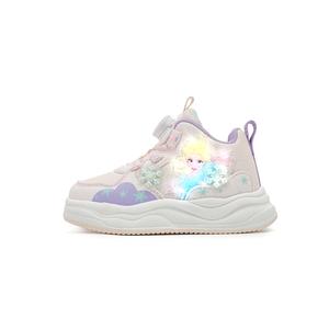 Детские беговые кроссовки Frozen Disney, Pink[Leather Upper Waterproof]