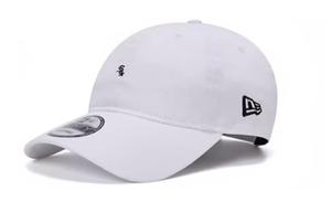 New Era Бейсболка унисекс белая, White