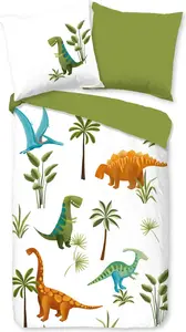 Постельное белье Trendy Bedding Jurassic Park White 135 см x 200 см ESPiCO