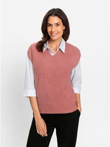 WITT WEIDEN Жилет цвета розового дерева