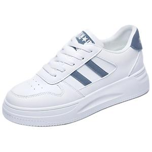 Alxnan Низкие женские скейтерские кеды синие, цвет Blue