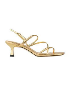 Женские сандалии с ремешками Sandro, золотой