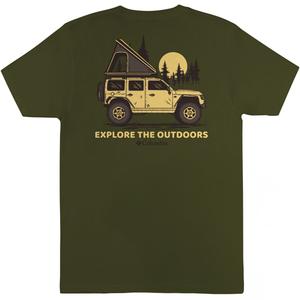 Футболка с коротким рукавом Vince Columbia, зеленый