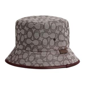 Кожаная ведро шляпа унисекс Oak COACH