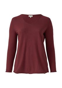 Лонгслив s.Oliver, Bordeaux