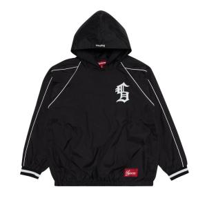 Пуловер Supreme Hooded Warm Up Pullover, черный