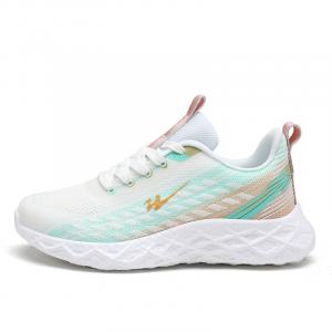 DOUBLE STAR 88 Дышащие и легкие кроссовки с низким верхом для женщин, белые и зеленые