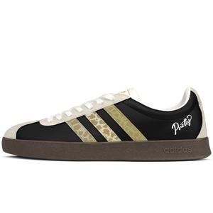 Adidas VL COURT 2.0 устойчивые к истиранию низкие скейтерские кроссовки Unisex Black Brown
