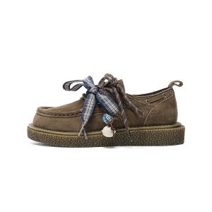 EBLAN Женские повседневные туфли коричневого цвета