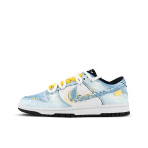 Nike Кроссовки Dunk Orangutan Mischief XJDD Arctic Starlight Low top Skateboard Shoes Unisex White Blue
