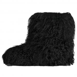 (WMNS) Классические короткие пушистые сапоги UGG Momma Boot, черные