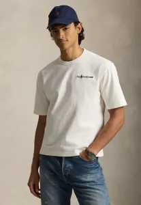 Футболка свободного кроя с логотипом, базовая футболка Polo Ralph Lauren, Nevis