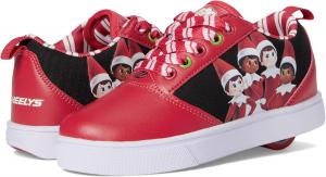Кроссовки Heelys Unisex-Child Elf on The Shelf Pro 20, черный/красный