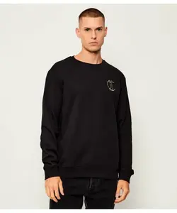 Толстовка Regular fit Just Cavalli, черный