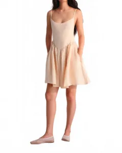 Мини-платье Hera бежевого цвета The New Society