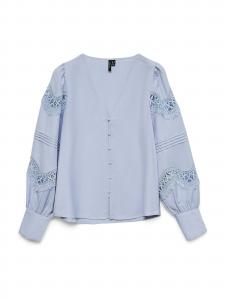 VERO MODA Блузка 'VMTHEA' в светло-голубом цвете