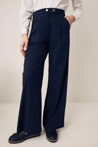 Брюки широкие для старшей школы (9 18 лет) Next, синий