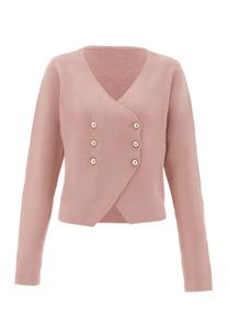 Толстовка NAEMI Strickjacke, розовый