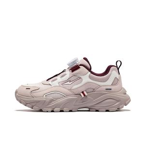 Нескользящие, противоударные и дышащие низкие кроссовки для детей и подростков ERKE KIDS, серый/белый