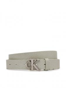 Женский ремень Calvin Klein Jeans Monogram Placque Buckle 25Mm LV04K7003G Weiß