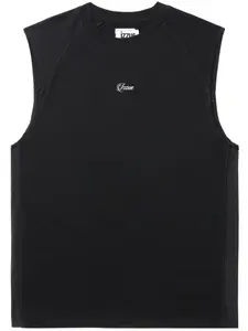 Топ с логотипом Izzue, черный