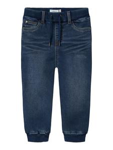 Джинсы из темно-синего денима name it