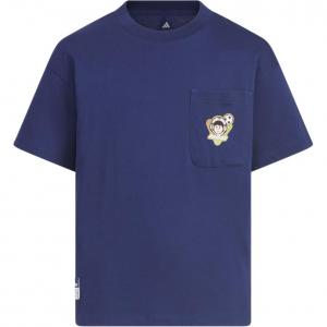 Детская футболка Adidas, темно-синий