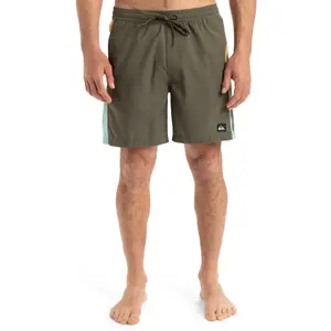 Мужские повседневные шорты для плавания Quiksilver Holmes 16", коричневый