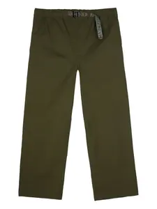 Брюки с эластичным поясом Brain Dead, зеленый