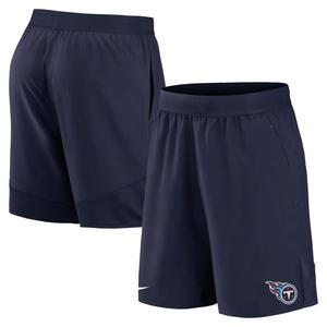 Мужские темно-синие шорты из эластичной ткани Tennessee Titans Nike