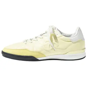 CHANEL Женские повседневные низкие туфли 25S, желтые