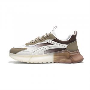 AOKANG Антискользящие износостойкие мужские низкие кэжуал кеды какао-коричневые [Летняя сетка], цвет Cocoa Brown[Summer Mesh]