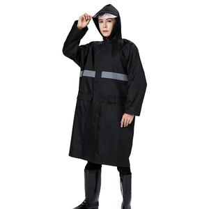 Дождевик-пончо Tri-polar TP1678 утолщенный длинный 4XL, черный