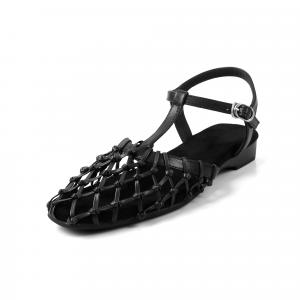 Римские сандалии женские ROROWU, Black