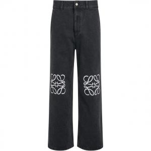 Мешковатые джинсы 'Black' LOEWE