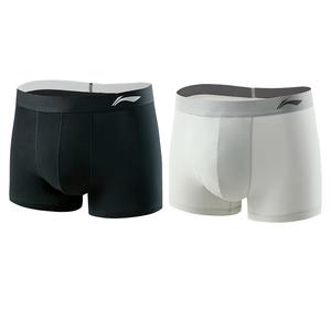 Мужские трусы-боксеры LINING, черный/синий (2 шт)