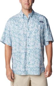 Мужская рубашка Columbia Super Tamiami с длинным рукавом, Canyon Blue/Tunado Tonal