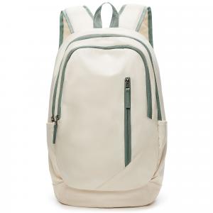 RIOREX Полиэстеровый рюкзак для ноутбука унисекс разноцветный, Beige White Green