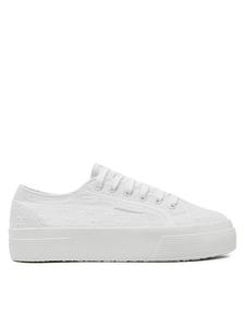 Кеды Superga Zapatillas de tenis Flower Sangallo 2740, белый