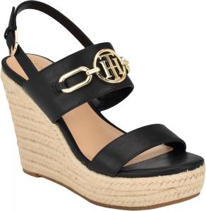 Женские босоножки Tommy Hilfiger Khari Wedge, Black 001