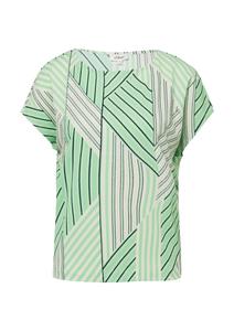s.Oliver Футболка в пастельно-зеленом, светло-зеленом цвете