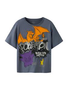 Рубашка NAME IT NKMNirel Pokemon, пыльно-синий