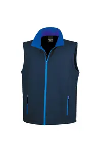 Утеплитель для тела Softshell для печати Result, темно-синий