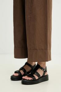 Кожаные сандалии Answear.Lab, черный