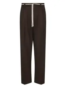 Брюки на завязках State Of Order, коричневый