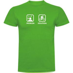 Футболка Kruskis Problem Solution Bike, зеленый
