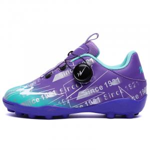 Детские футбольные бутсы для детей Binary, фиолетовый/синий