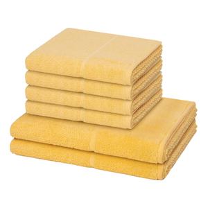 Набор полотенцев MÖVE, 50x100 см, желтый