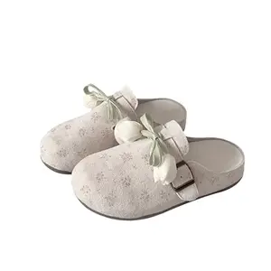 Женские сандалии с закрытым носком, устойчивые к запахам WJA, Small Floral