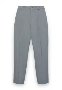 Длинные однотонные брюки Calliope, Grigio Cemento